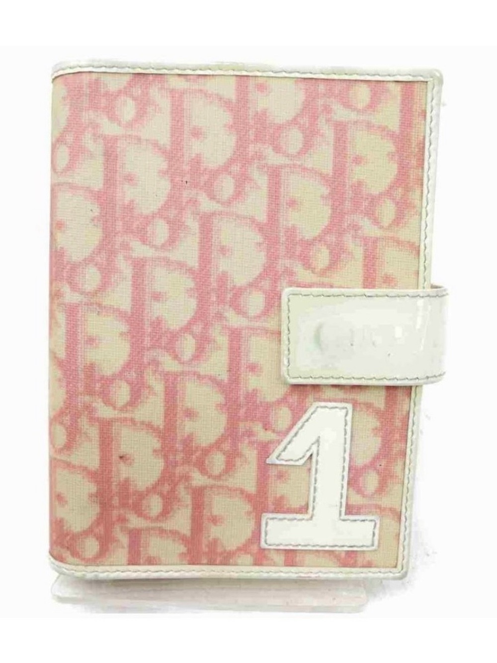 DIOR Monogram Trotter Small PINK AGENDA/PASSPORT COVER